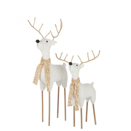 Jline 55337 Figuren Figurines Figurines Figuren Figuritas Sculture DECORATIE Winter Kerst.