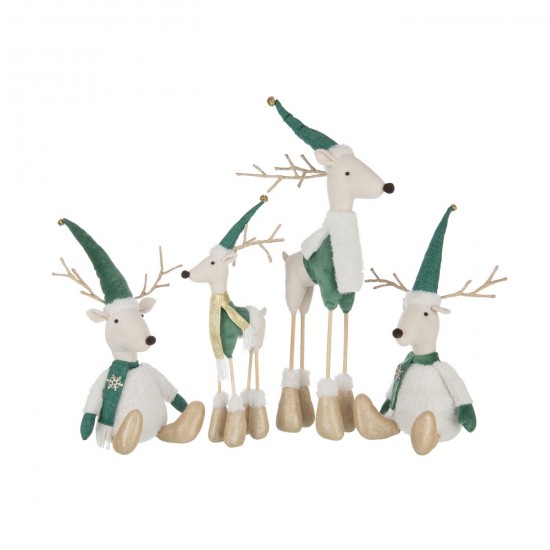 Jline 55341 Figuren Figurines Figurines Figuren Figuritas Sculture DECORATIE Winter Kerst.