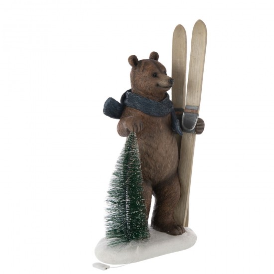 Jline Beer Led Boom Ski Kalk Meerkleurig.