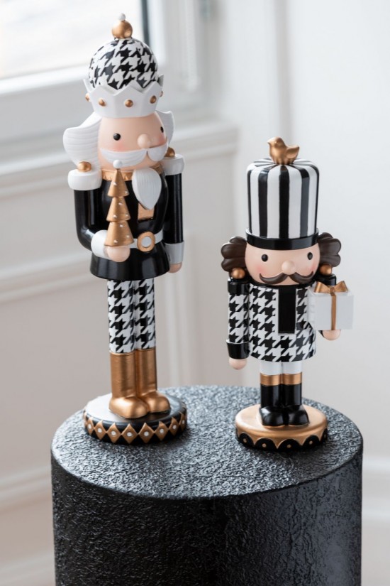 J Line Schiaccianoci Pied De Poule Resina Multicolore Small Cascanueces Pied De Poule Resina Multicolor Small.