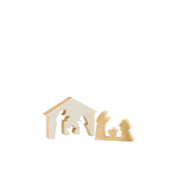 Jline 55712 Figuren Figurines Figurines Figuren Figuritas Sculture DECORATIE Winter Kerst.