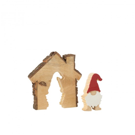 Jline 55718 Figuren Figurines Figurines Figuren Figuritas Sculture DECORATIE Winter Kerst.