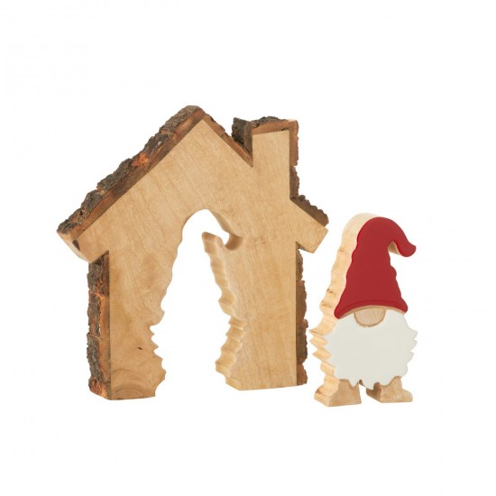 Jline 55719 Figuren Figurines Figurines Figuren Figuritas Sculture DECORATIE Winter Kerst.