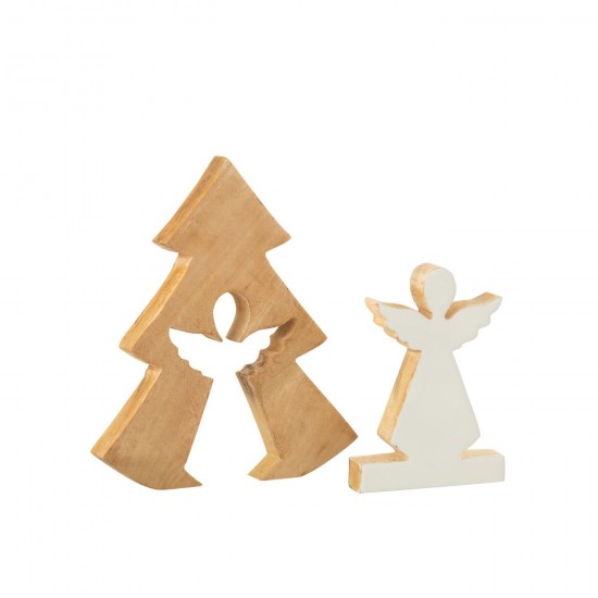Jline 55746 Figuren Figurines Figurines Figuren Figuritas Sculture DECORATIE Winter Kerst.
