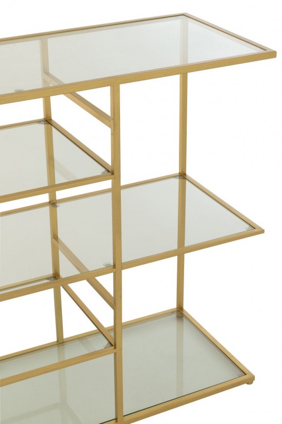 Jline Konsole Eisen Glas Goldfarben konsolen endtische.