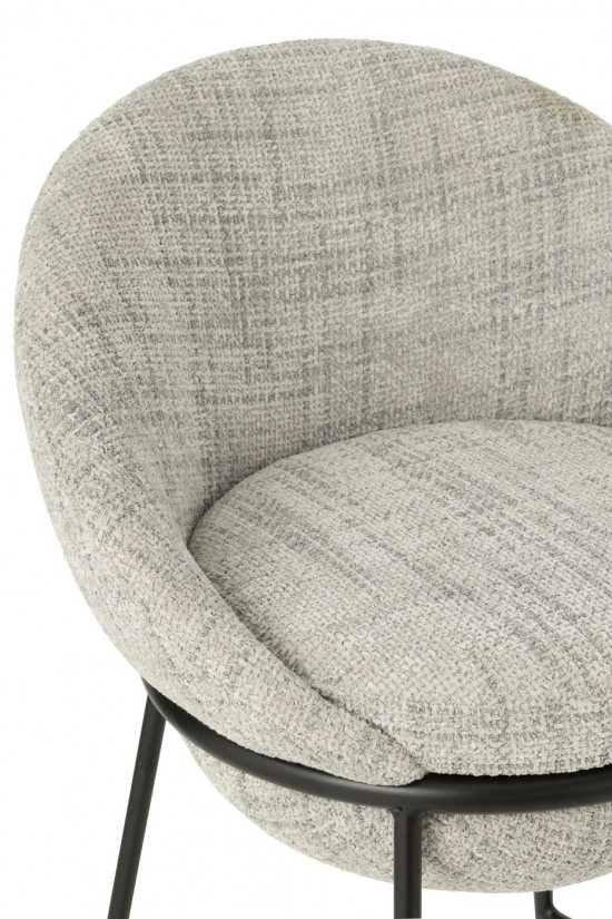 Jline Barhocker Eisen Grau Schwarz barhockers barstuhl barstuehle.