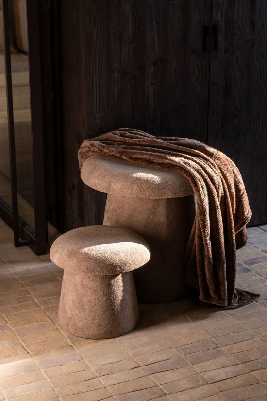 Jline Taburete Seta Mdf Corcho Small.