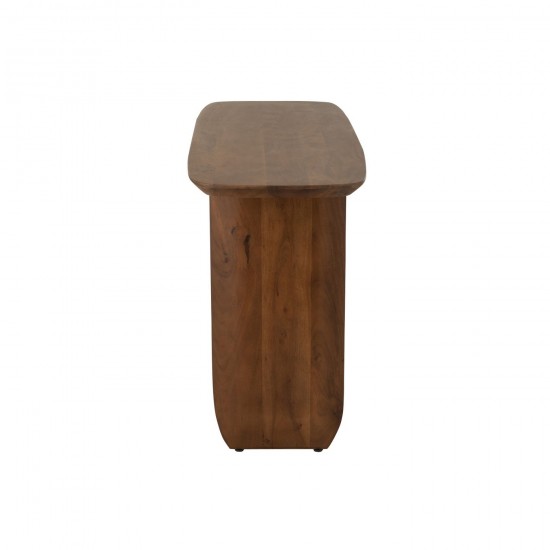 J Line tables de drapier murales Jolipa Console Bois D Acacia Marron.