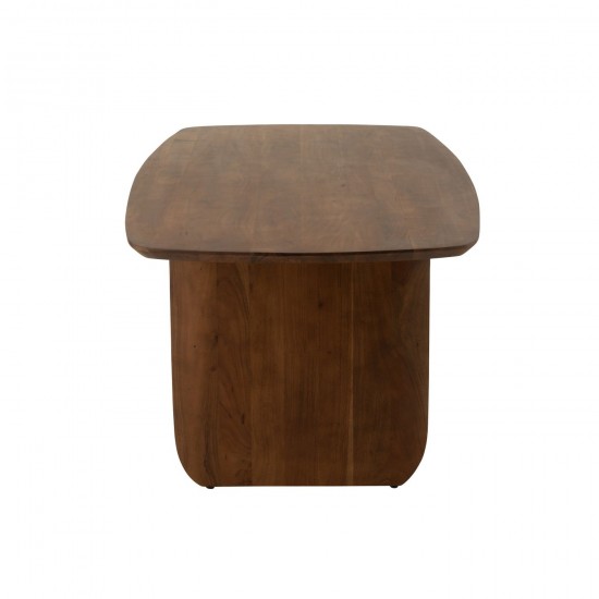 J Line tables a manger de repas Jolipa Table À Manger Bois D Acacia Marron.