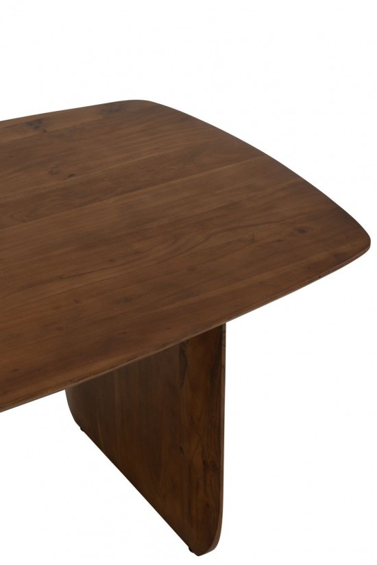 J Line Dining Table Acacia Wood Brown dining dinner tables.