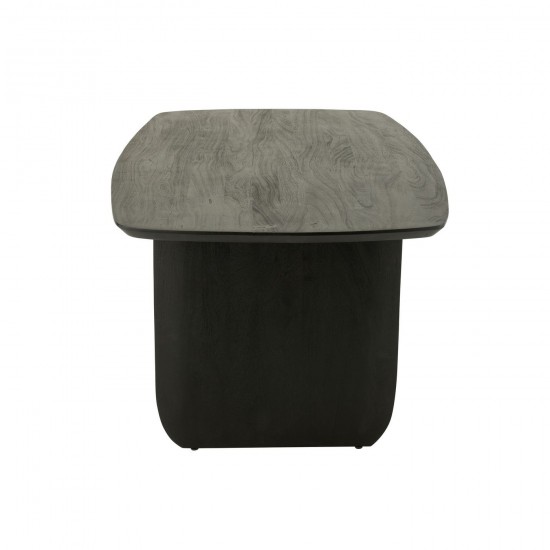 J Line tables a manger de repas Jolipa Table À Manger Bois D Acacia Noir.