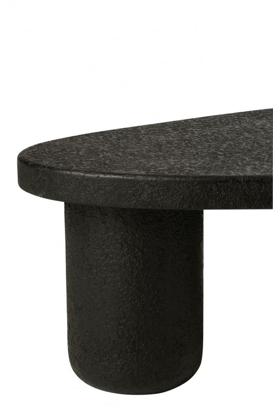 Jline Couchtisch Oval Mdf Schwarz couchtische Kaffeetische.