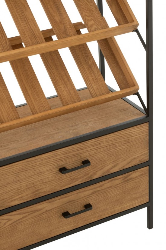 Jline Barschrank Wine Furnier Naturell Schwarz Large barschrank barschraenke.