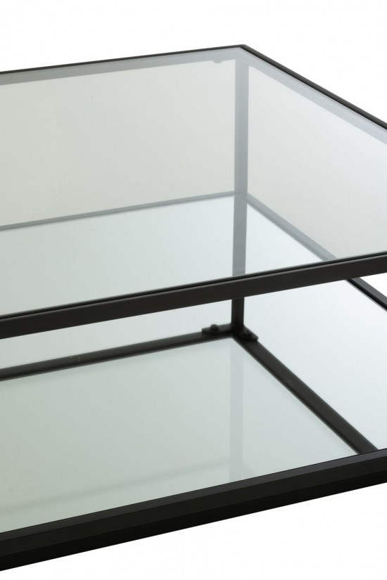 Jline Couchtisch Eisen Glas Schwarz Large couchtische Kaffeetische.