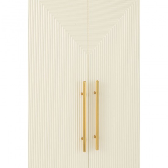 Jline Kommode Mit Schubladen Mdf Metall Weiß Goldfarben schubladenschrank schrank mit schubladen schubladenschraenke schraenke.