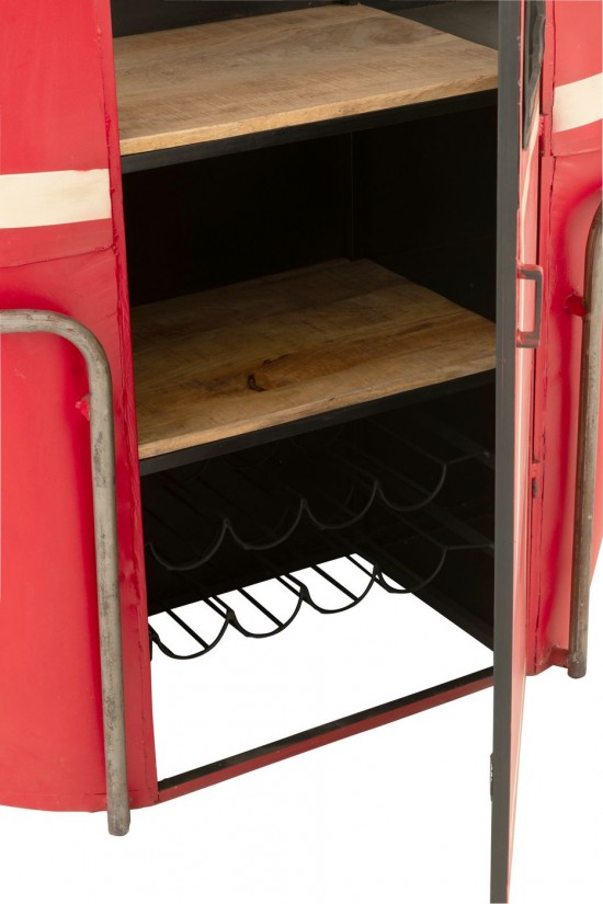 J Line 55966 barschrank armoire bar Mobilier Moebel drankkast Bars Meubles Barkasten Barset Meubles rustiques poolbar poolbars.