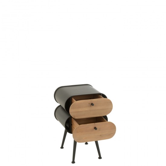 J Line 55968 Mobili night table night tables bedside table Moebel Furniture Nachtschraenke Nachttafels nachtkast Meubles d app.