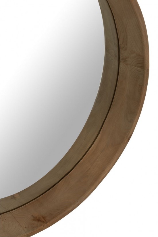 J Line Miroir mural Miroirs murals Jolipa Miroir Mural Wall Mirror S Mdf Beige Clair Small.