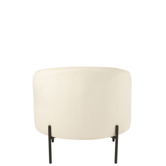 Jline Zetel Ijzer Gebroken Wit Zwart.