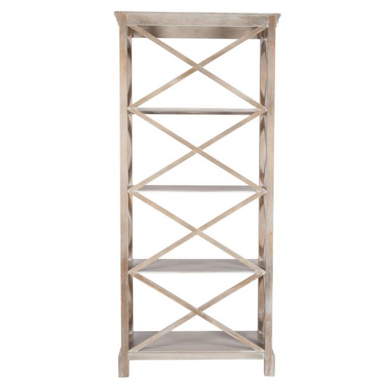 Jline Kussen Geweven Wol Ecru Bruin.