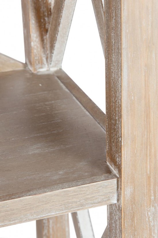 Jline Kissen Gewoben Wolle Ekru Braun kissen.