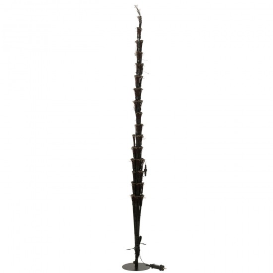 Jline Árbol Led Luces Blancas Cálidas Plancha Negro Extra Large.