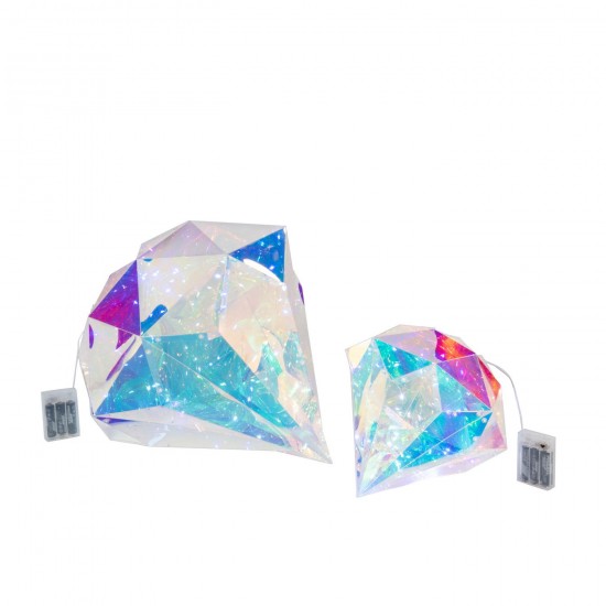 J Line Diamond Led Pvc Multicolored Large.