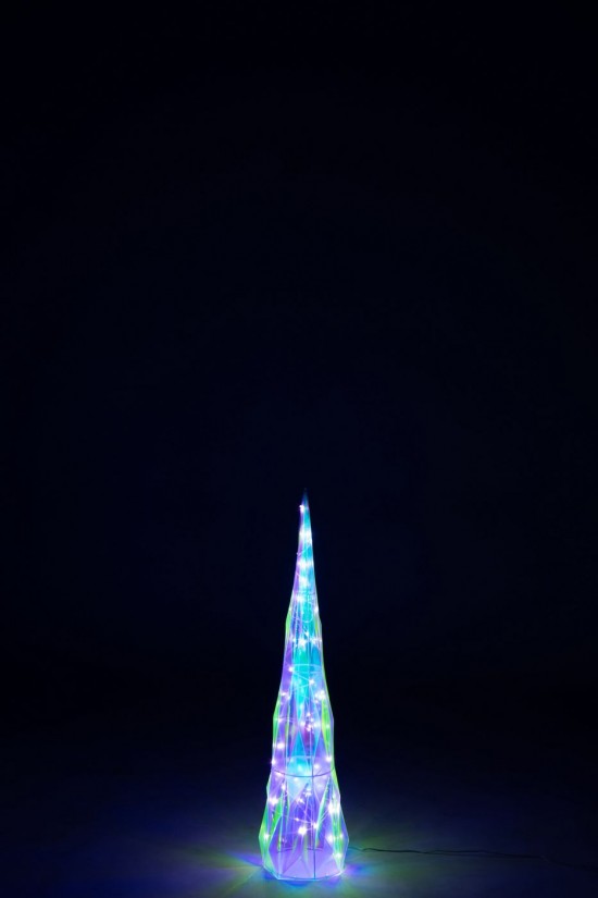 J Line hivers Jolipa Arbre Led Pvc Multicolore Small.