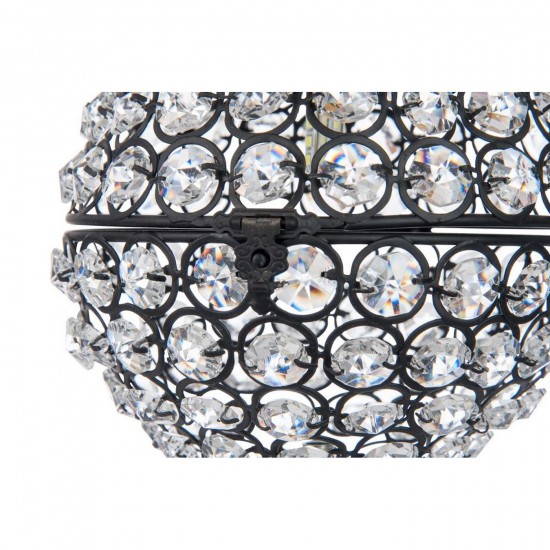 J Line arbres sapins de noel sur pied Jolipa Sapin De Noël Sur Base Métal Papier Rouge Noël Small.