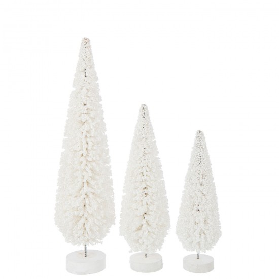 Jline Kerstboom Pet Wit Large.