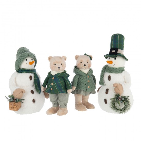Jline 56636 Figuren Figurines Figurines Figuren Figuritas Sculture DECORATIE Winter Kerst.