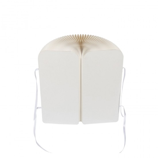 Jline Sitzsack Faltbar Papier Gebrochenes Weiß sitzkissens puffs Hockers.