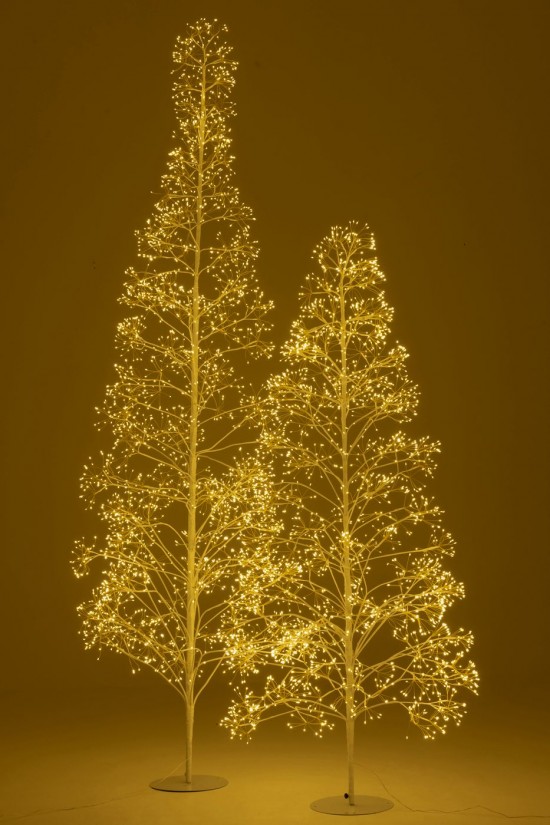 J Line Albero 3000 Led Metallo Bianco Large Árbol 3000 Led Metal Blanco Large.