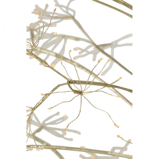 Jline Boom 3000 Led Metaal Goudkleurig Large.