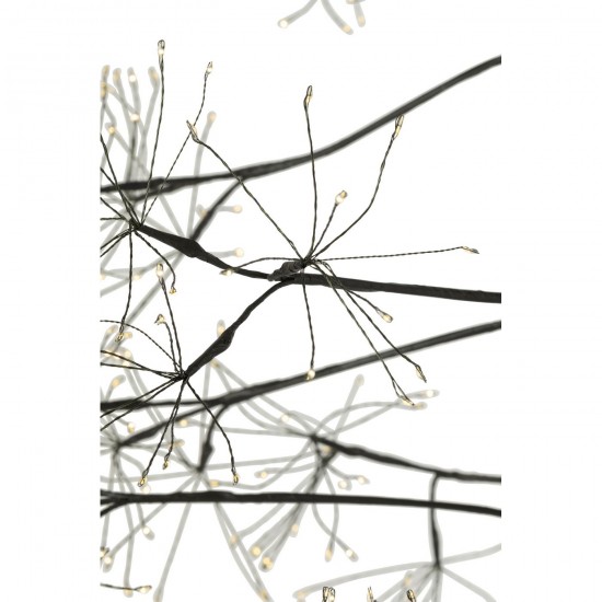 J Line Tree 3000 Led Metal Black Large x mas christmas trees on foot.