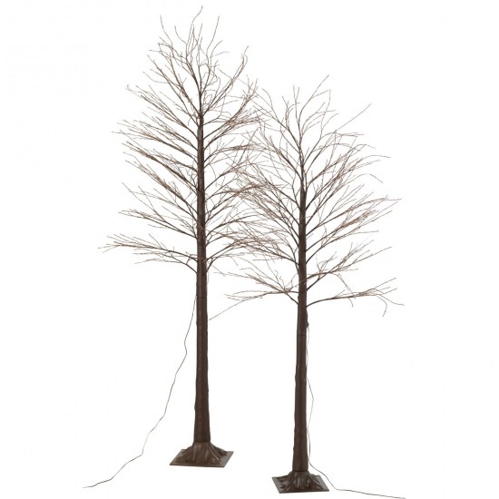 Jline Baum 3000 Led Plastik Braun Large weihnachtsbaum weihnachtsbaeume.