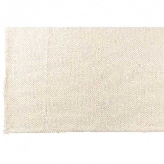 Jline Deken Polyester Wit.