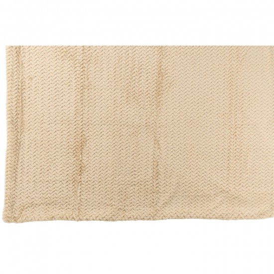 Jline Deken Polyester Beige.