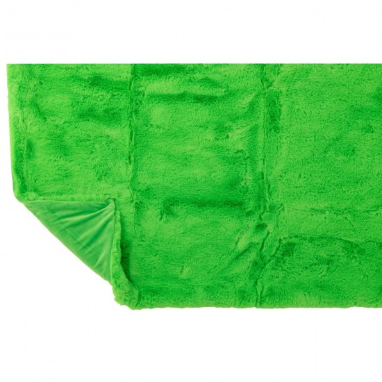 Jline Deken Cutie Polyester Fluo Groen.