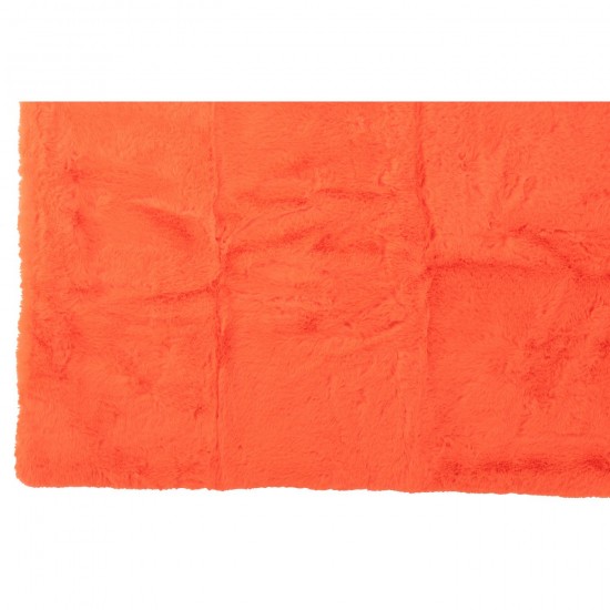 J Line Jolipa Couverture Cutie Polyester Rouge Fluo.