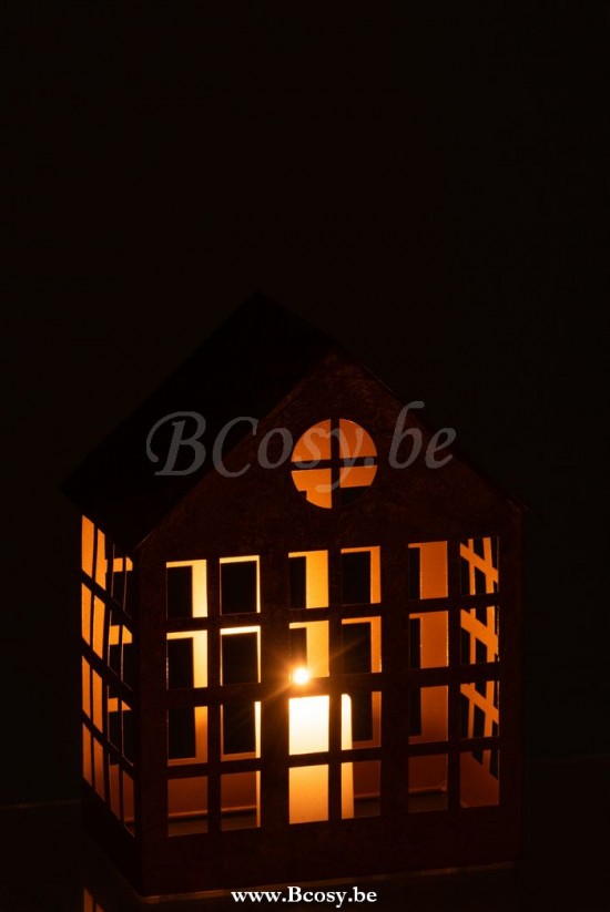 lanternes photophores Jolipa Jline Bougeoir Maison Delta Fer Or