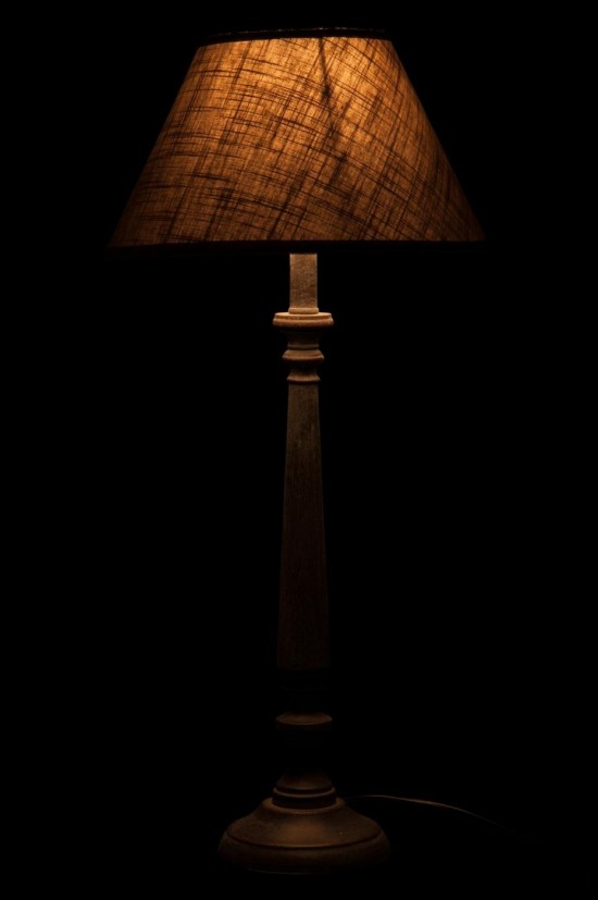 J Line pendeloques Jolipa Suspension Casse Noisette Bois De Pin Rouge Blanc Assortiment De 2.