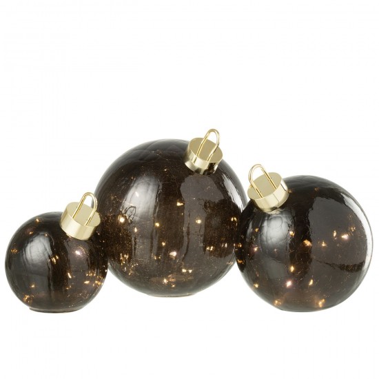 Jline Weihnachtskugel Led Glas Schwarz Large weihnachtskugeln christbaumkugeln.