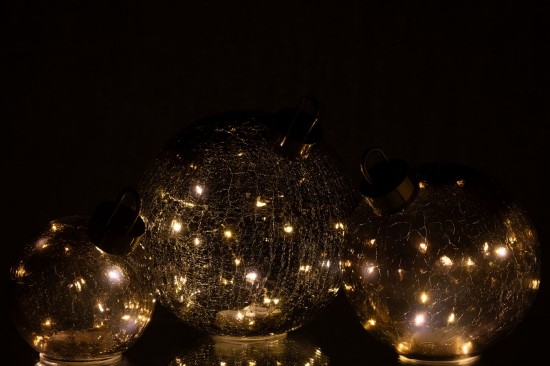 J Line 57170 Kerstversiering boules de noel Decorations Kerstbollen Decorazione kerstbal Kerstballen accessoires De La Maison .