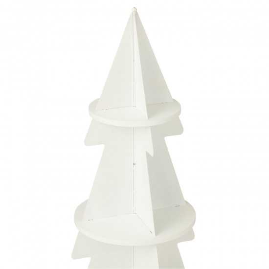Jline Rek X Mas Tree Metaal Wit Small.