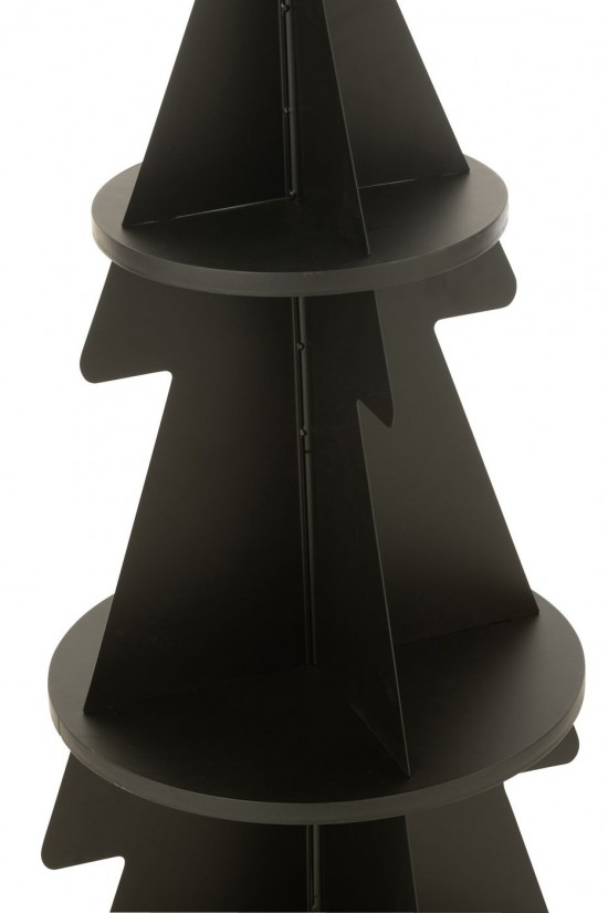 Jline Rek X Mas Tree Metaal Zwart Small.
