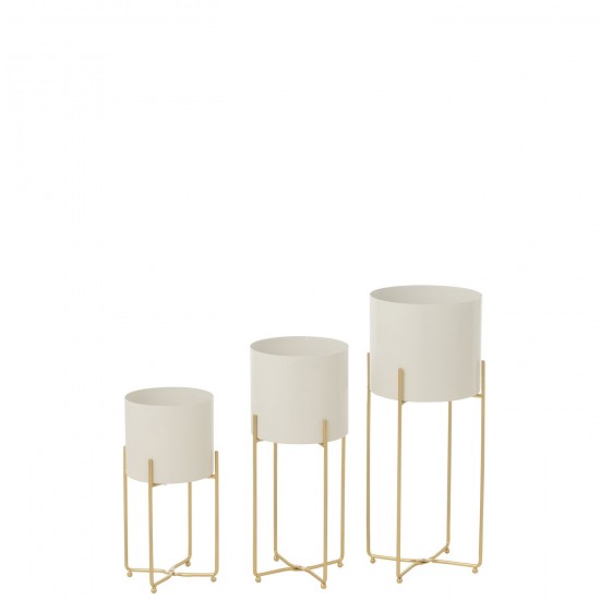 Jline 57384 Bloempotten Cache Pots Flowerpots Blumentöpfe Macetas Vasi Per Piante DECORATIE Schalen potten vazen.