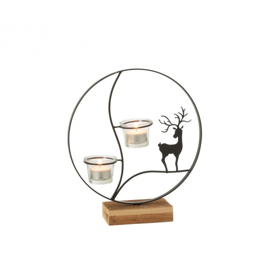 Jline 57388 Kaarshouders Support Bougie Candleholders Kerzenhalter Soporte Vela Portacandela DECORATIE Thee Windlichten Kandel.