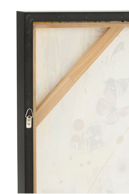 J Line tableaux peintures Jolipa Tableau Ballerina Acrylique Multicolore.