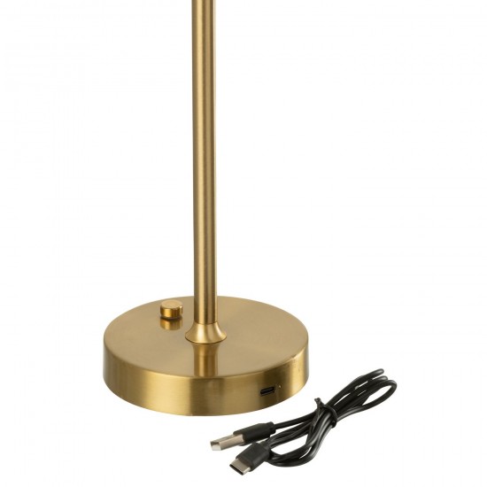 J Line Table Lamp Noé Metal Gold Colored Table Lights.